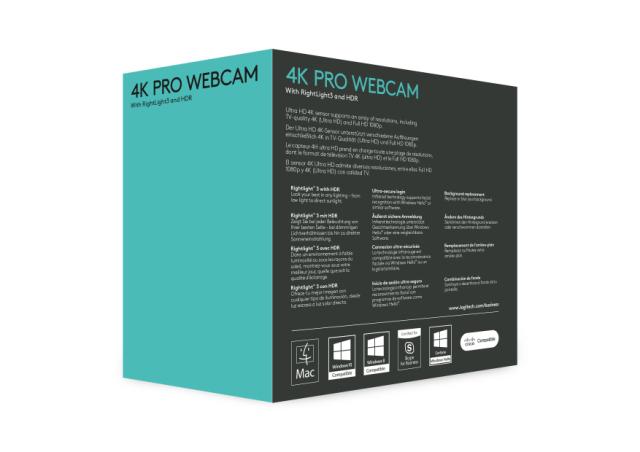 Logitech Webcam BRIO 4K Ultra HD