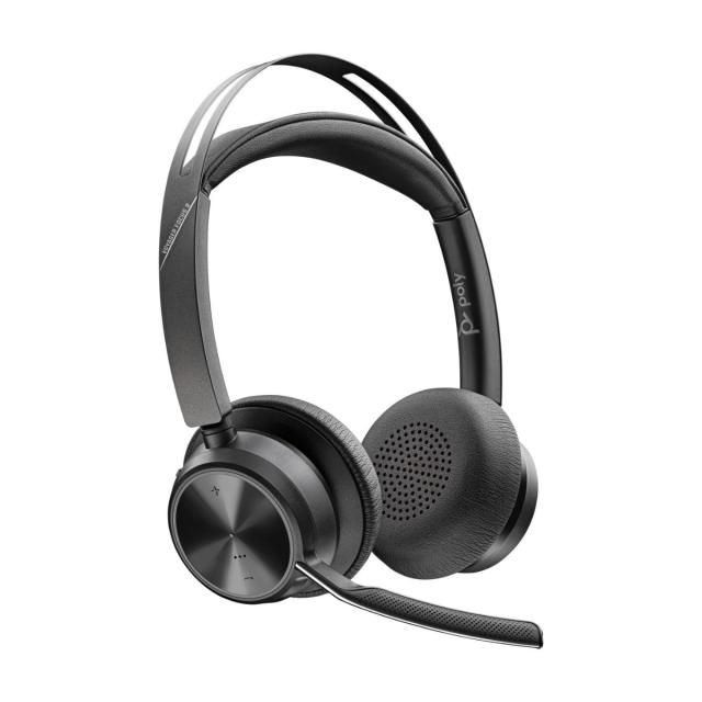 HP Poly Voyager Focus 2 UC Stereo W. Stand USB-A