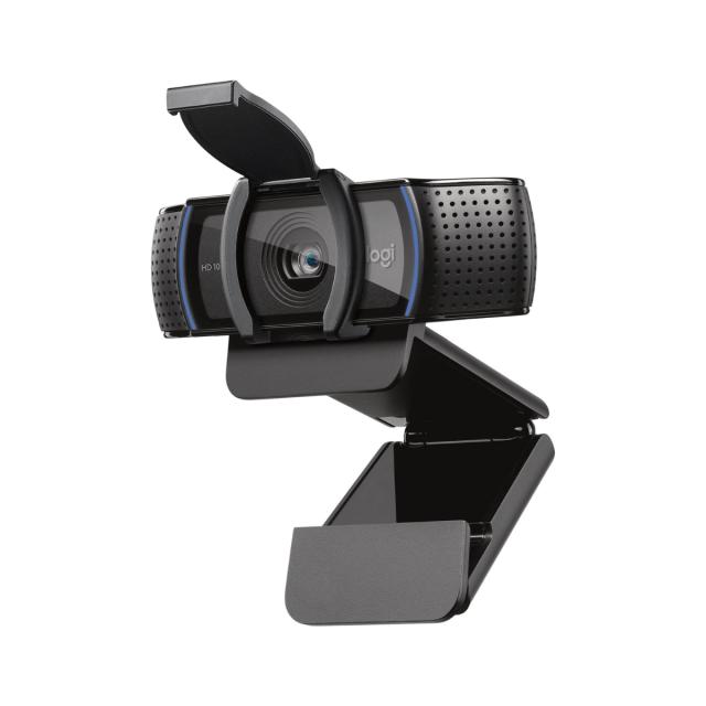 C920e-webcam fra Logitech med HD-autofokus og automatisk lyskorrektion
